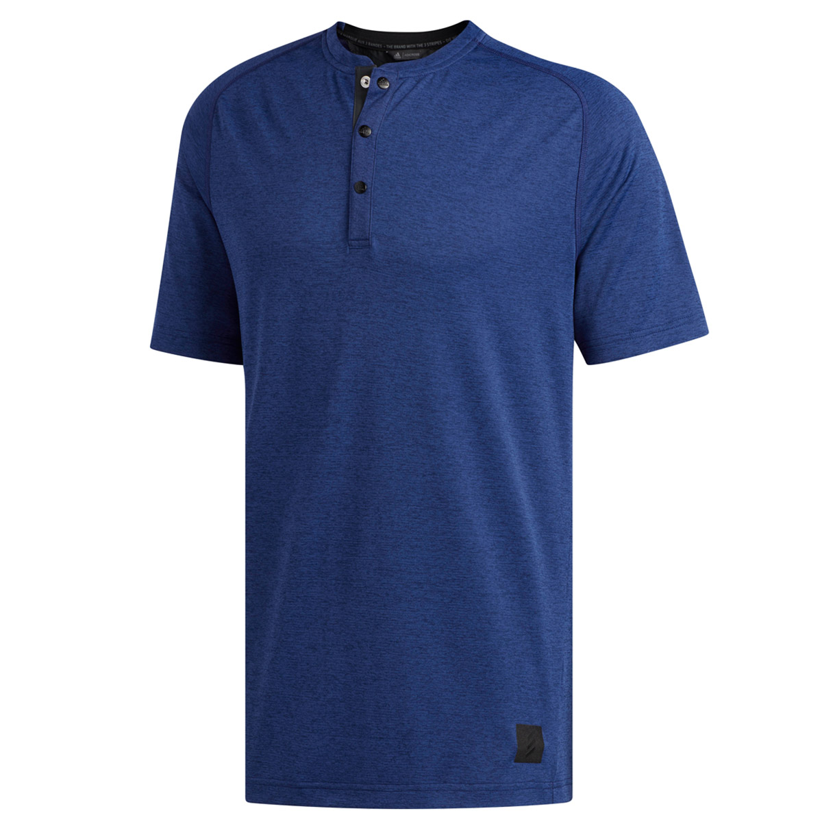 adidas no collar golf shirt