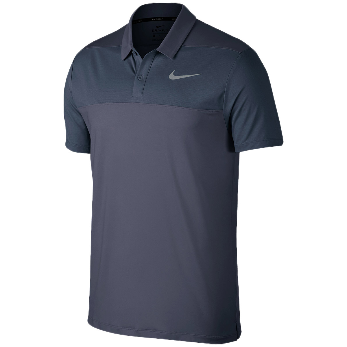 nike golf colour block polo shirt