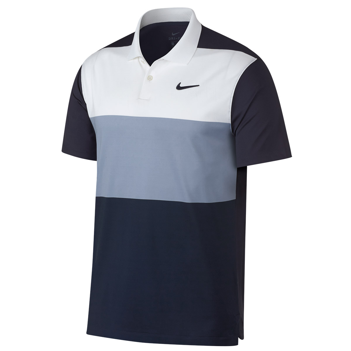 nike golf colour block polo shirt