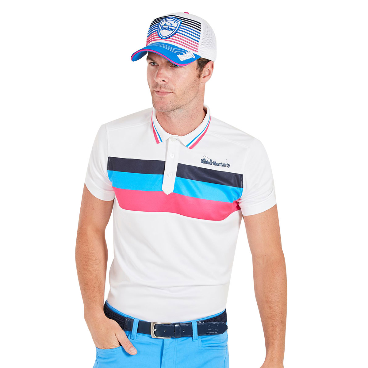 bunker mentality polo shirts