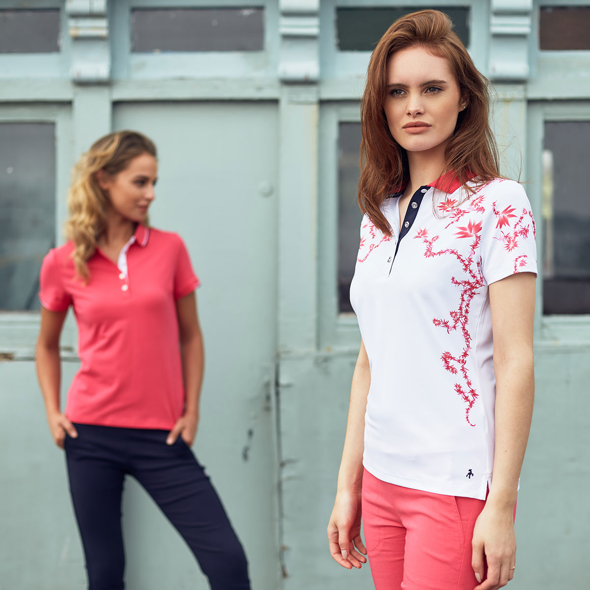 green lamb ladies polo shirts