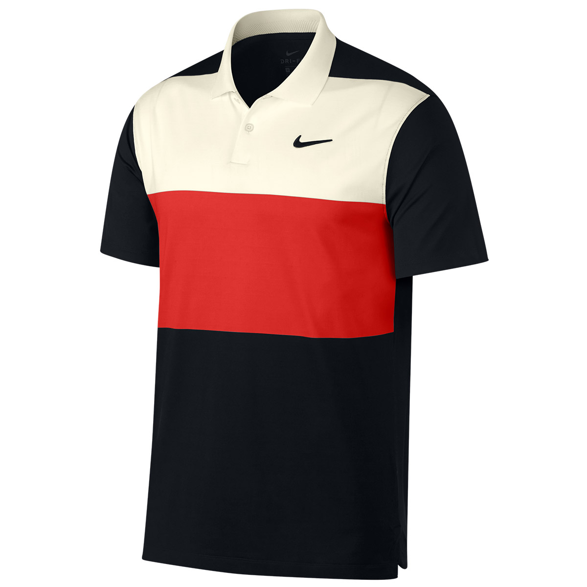 nike men's vapor color block golf polo