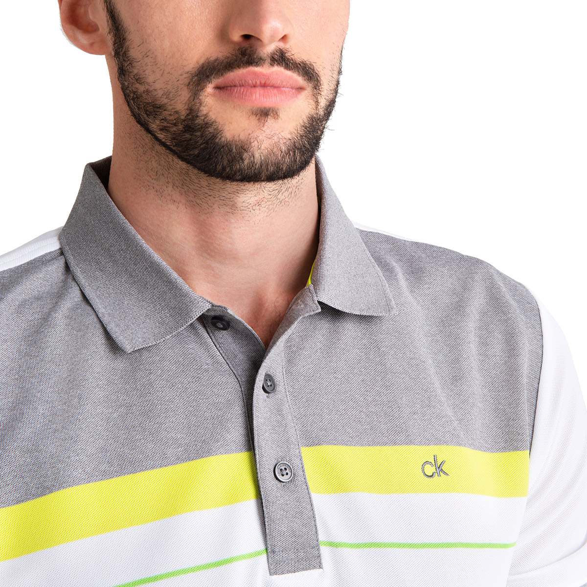 calvin klein flint golf polo shirt